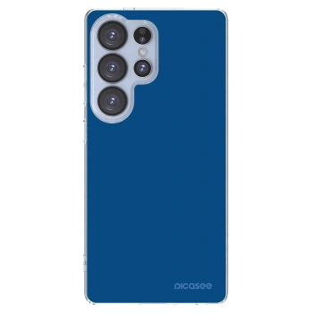 Picasee silikónový prehľadný obal pre Samsung Galaxy S25 Ultra 5G - Navy Blue