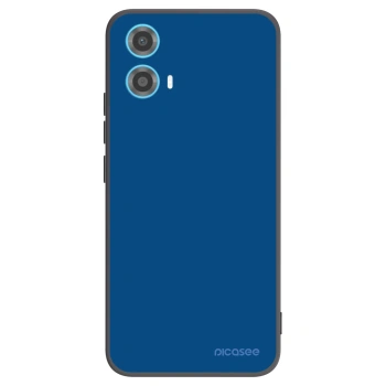Picasee silikónový čierny obal pre Motorola Moto G34 5G - Navy Blue