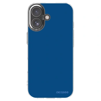 Picasee silikónový prehľadný obal pre Apple iPhone 17 - Navy Blue