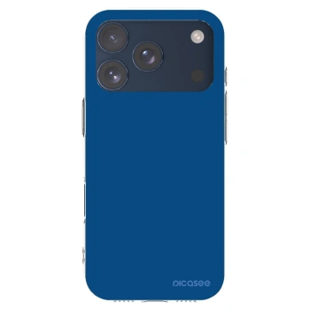 Picasee silikónový prehľadný obal pre Apple iPhone 17 Pro - Navy Blue
