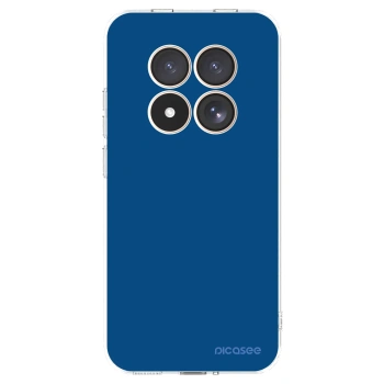 Picasee silikónový prehľadný obal pre Xiaomi Redmi Note 15 Pro 4G - Navy Blue