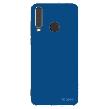 Picasee silikónový prehľadný obal pre Honor 20 Lite - Navy Blue