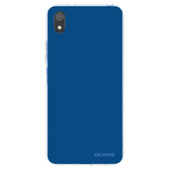 Picasee silikónový prehľadný obal pre Xiaomi Redmi 7A - Navy Blue