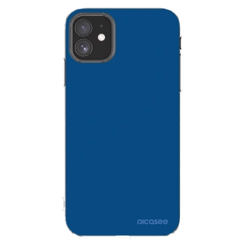 Picasee silikónový prehľadný obal pre Apple iPhone 11 - Navy Blue