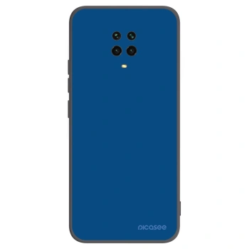 Picasee silikónový čierny obal pre Xiaomi Redmi Note 9 Pro - Navy Blue