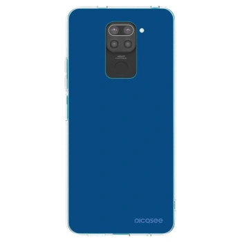 Picasee silikónový čierny obal pre Xiaomi Redmi Note 9 - Navy Blue
