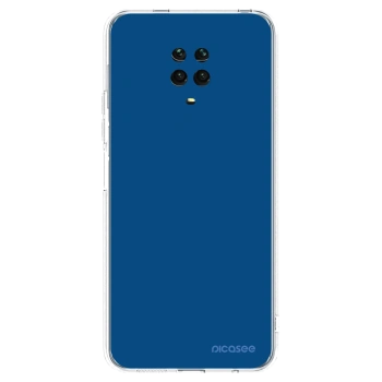 Picasee silikónový prehľadný obal pre Xiaomi Redmi Note 9S - Navy Blue