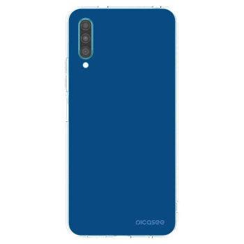 Picasee silikónový prehľadný obal pre Samsung Galaxy A30s A307F - Navy Blue