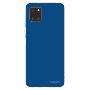 Picasee silikónový prehľadný obal pre Samsung Galaxy Note 10 Lite N770F - Navy Blue