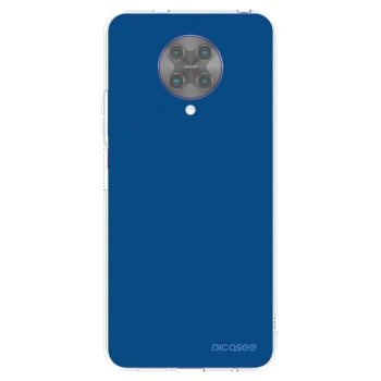 Picasee silikónový prehľadný obal pre Xiaomi Poco F2 Pro - Navy Blue