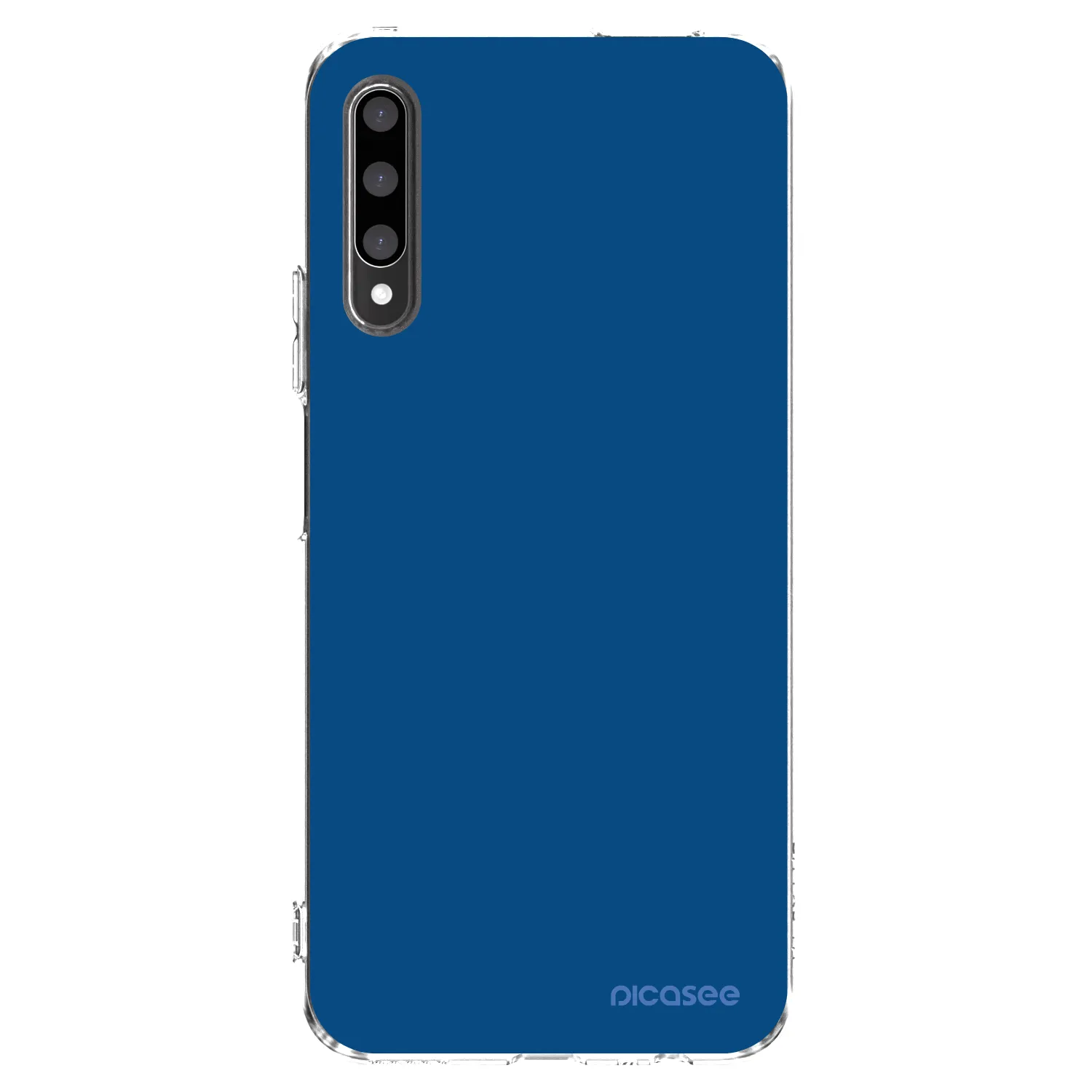 Picasee silikónový prehľadný obal pre Honor 9X Pro - Navy Blue