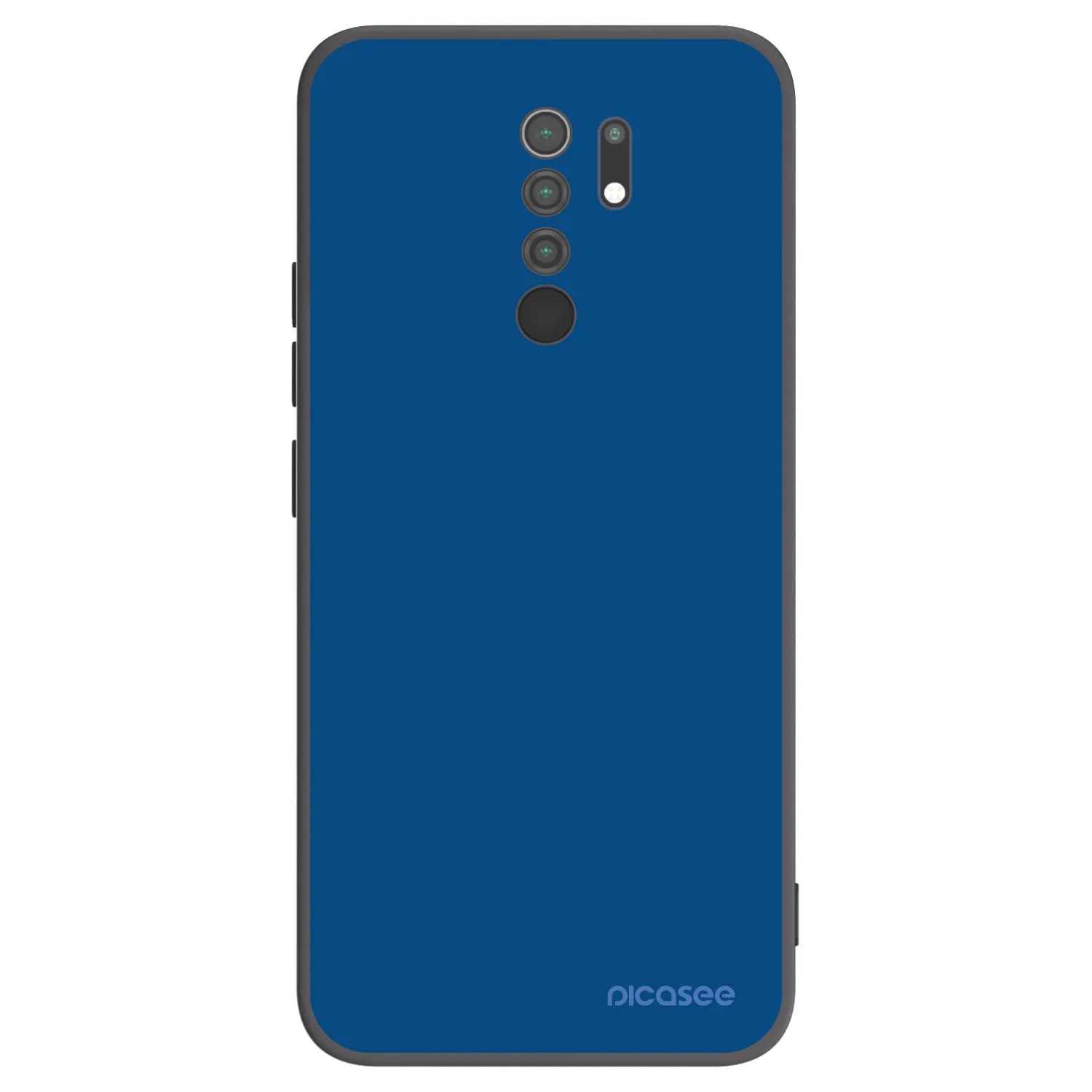 Picasee silikónový čierny obal pre Xiaomi Redmi 9 - Navy Blue