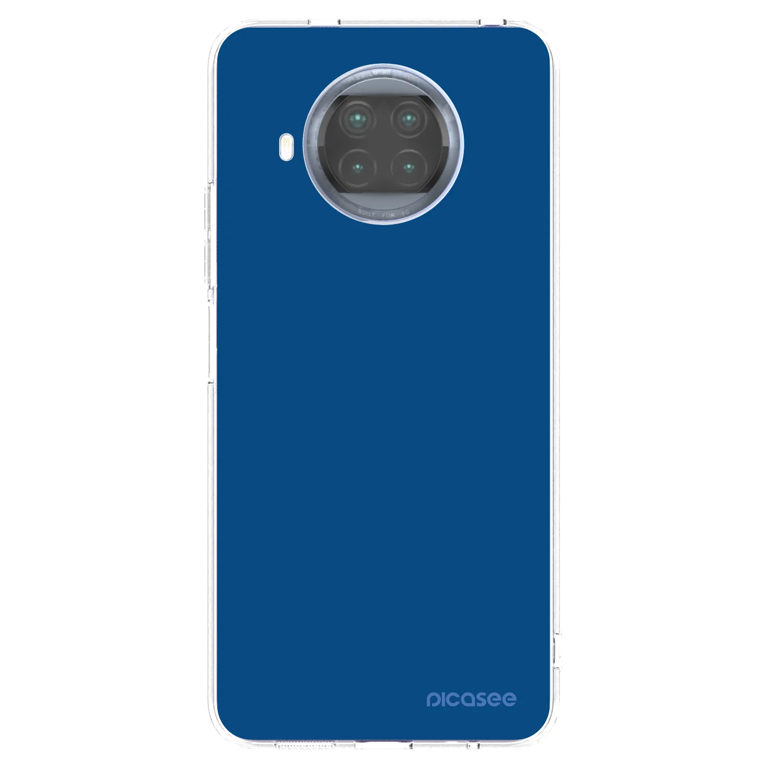 Picasee silikónový prehľadný obal pre Xiaomi Mi 10T Lite - Navy Blue