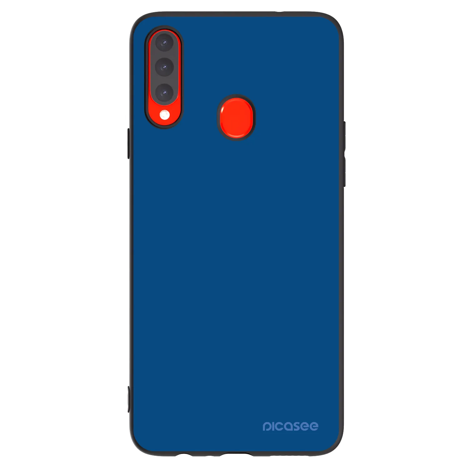 Picasee silikónový čierny obal pre Samsung Galaxy A20s - Navy Blue