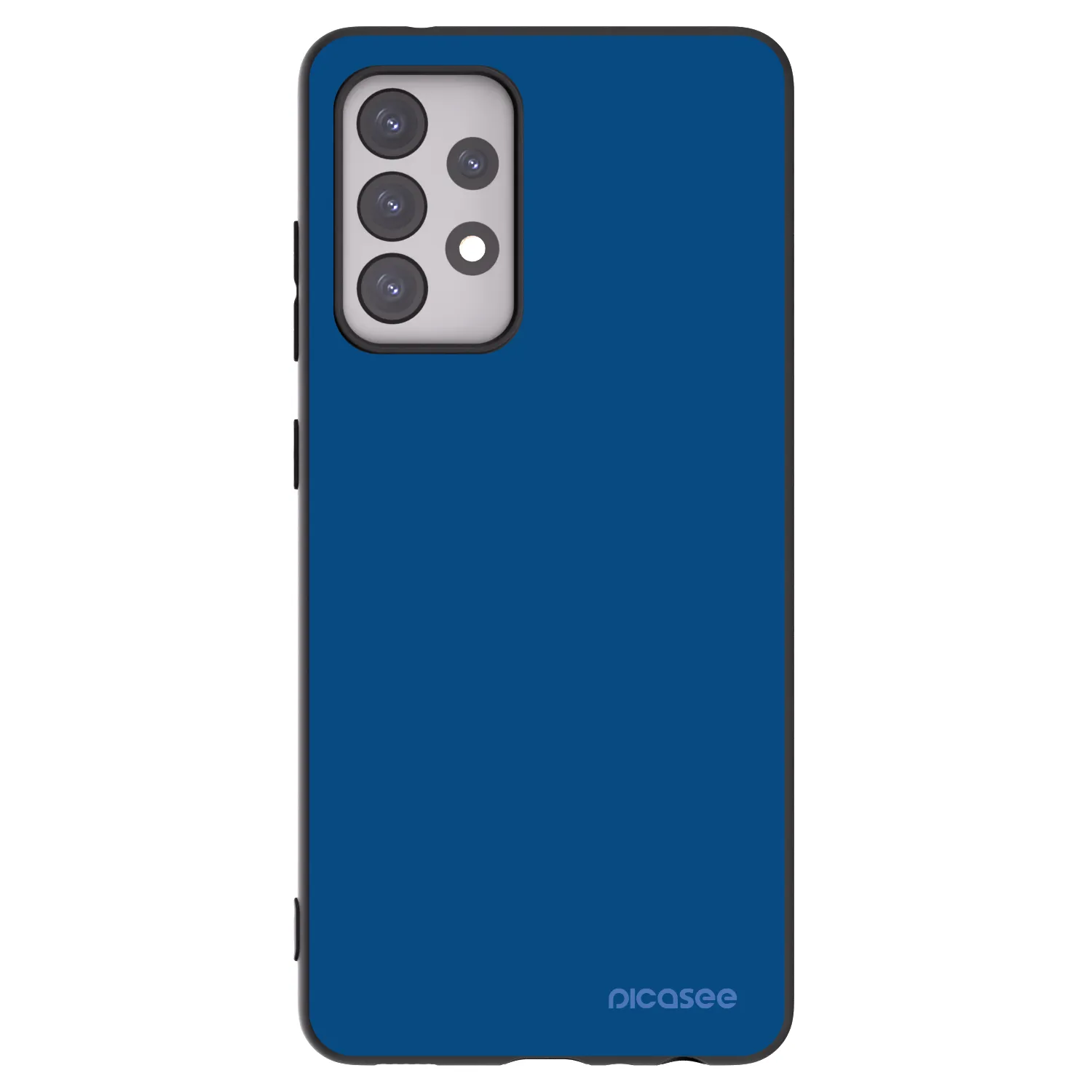 Picasee silikónový čierny obal pre Samsung Galaxy A52 5G A525F - Navy Blue