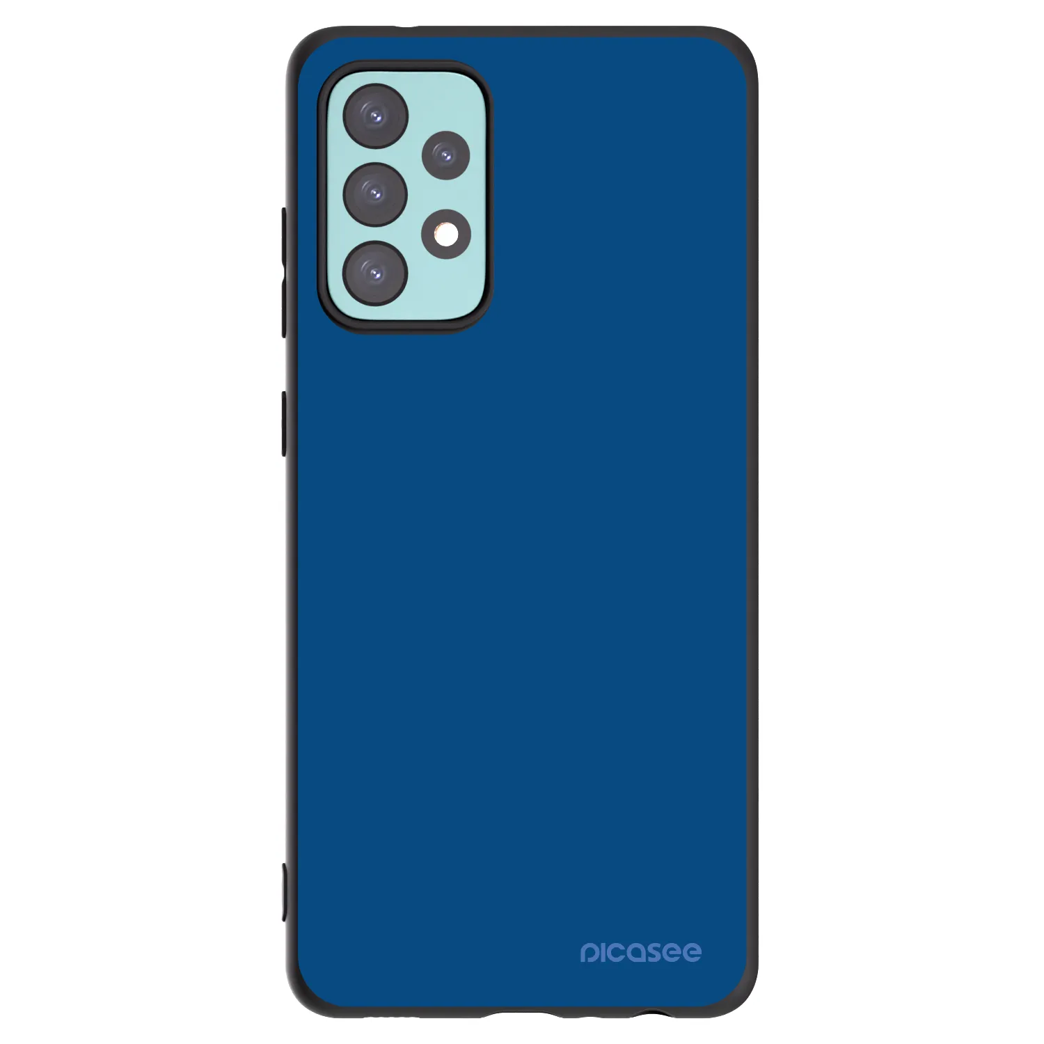 Picasee silikónový čierny obal pre Samsung Galaxy A72 A725F - Navy Blue