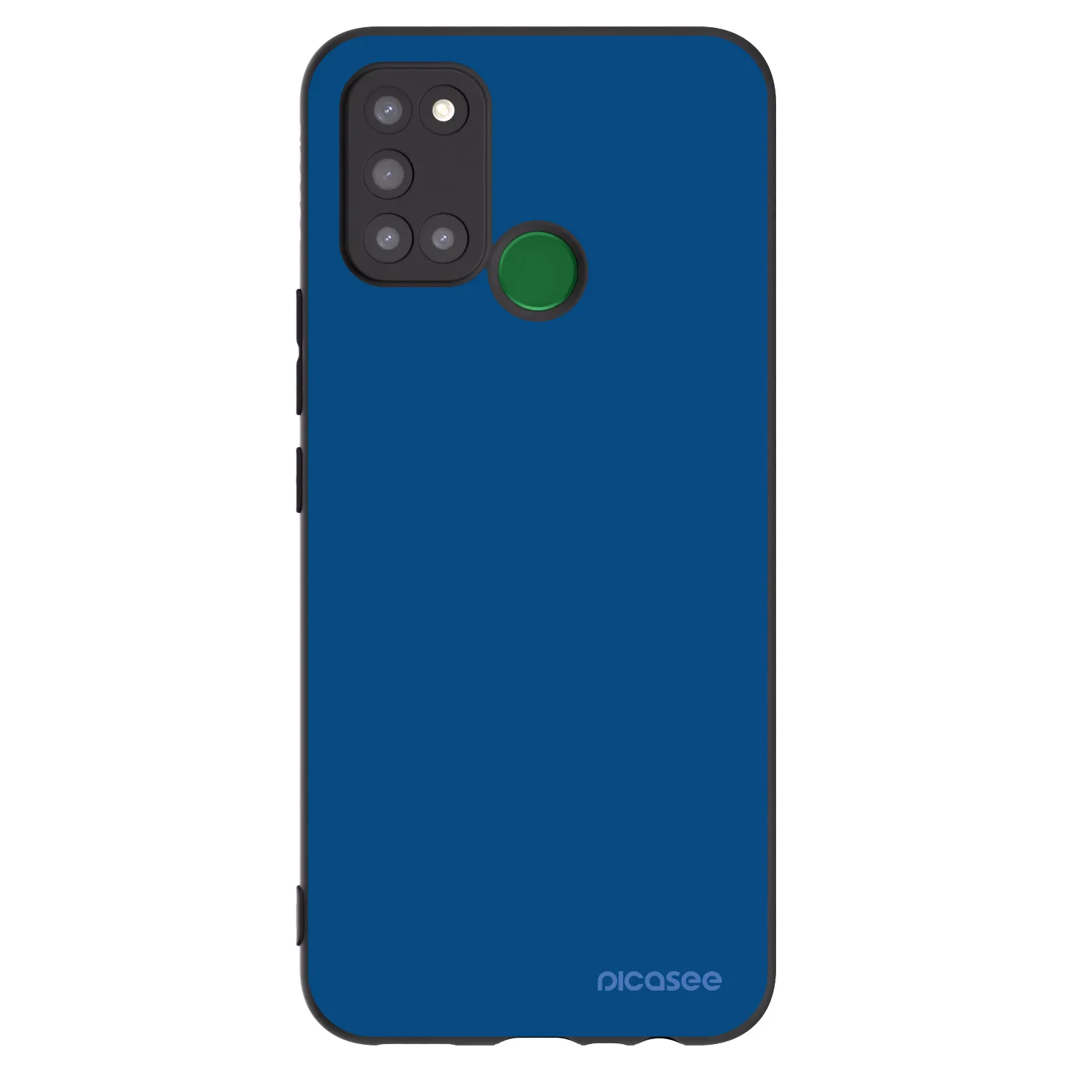 Picasee silikónový čierny obal pre Realme 7i - Navy Blue