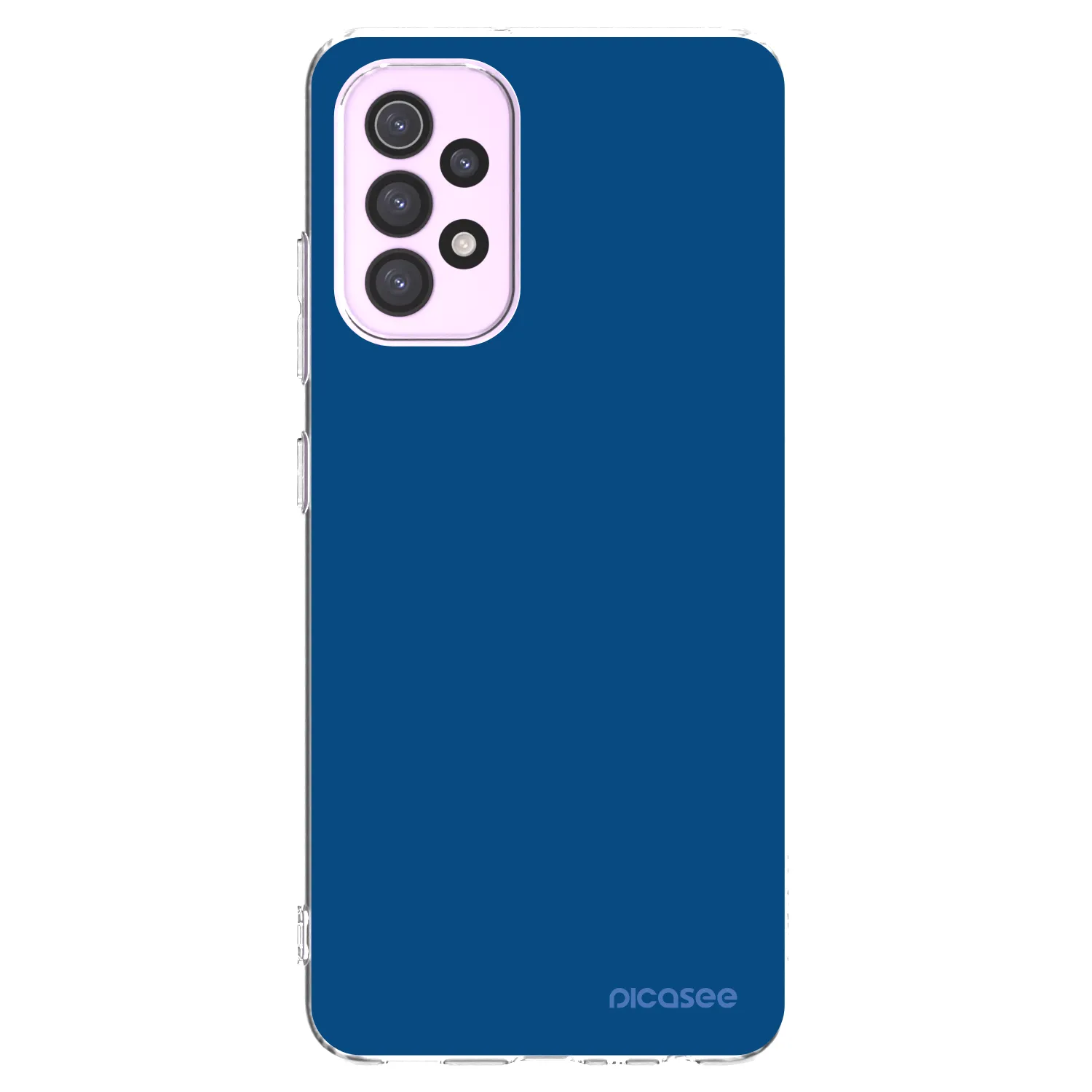 Picasee silikónový prehľadný obal pre Samsung Galaxy A32 5G A326B - Navy Blue