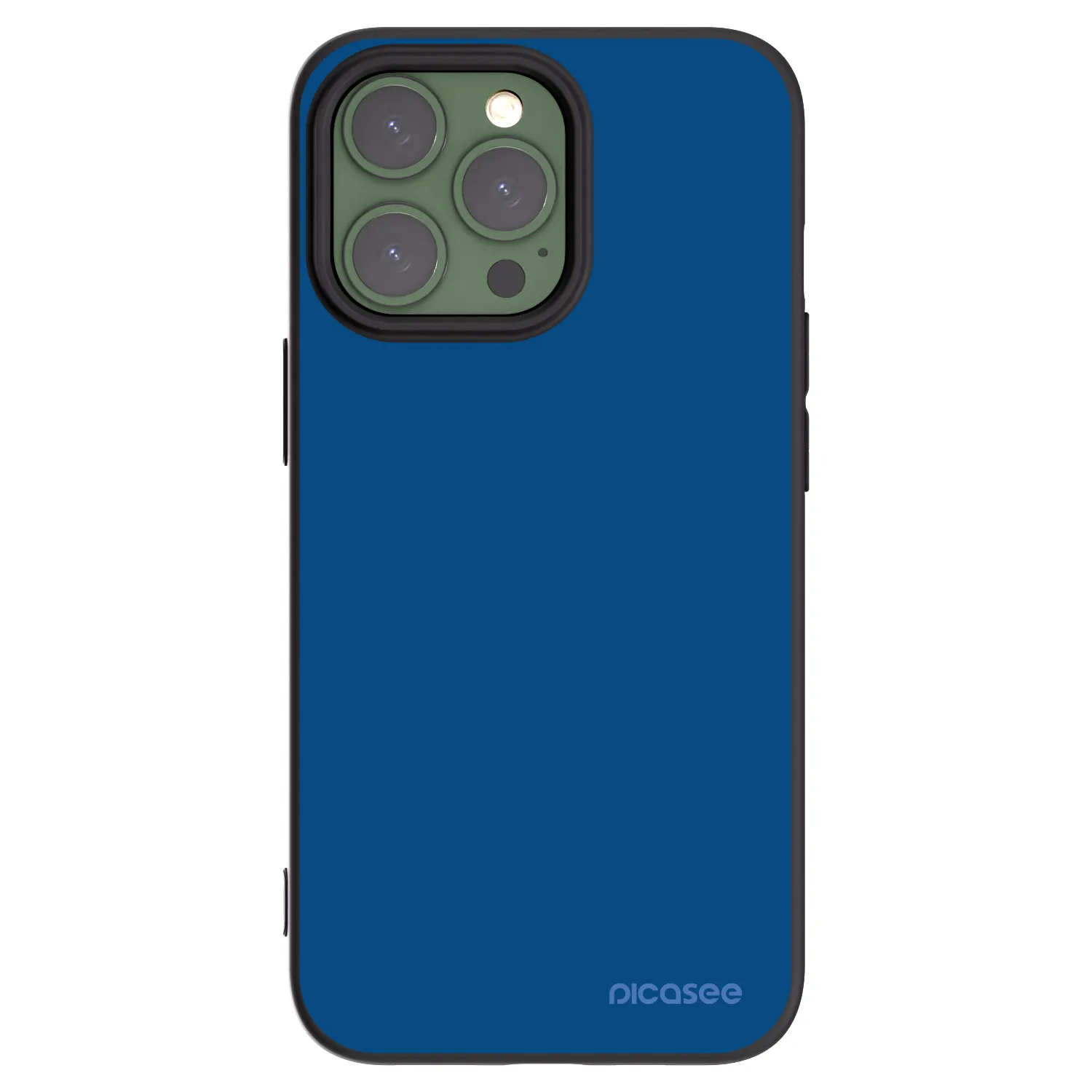 Picasee silikónový čierny obal pre Apple iPhone 13 Pro - Navy Blue