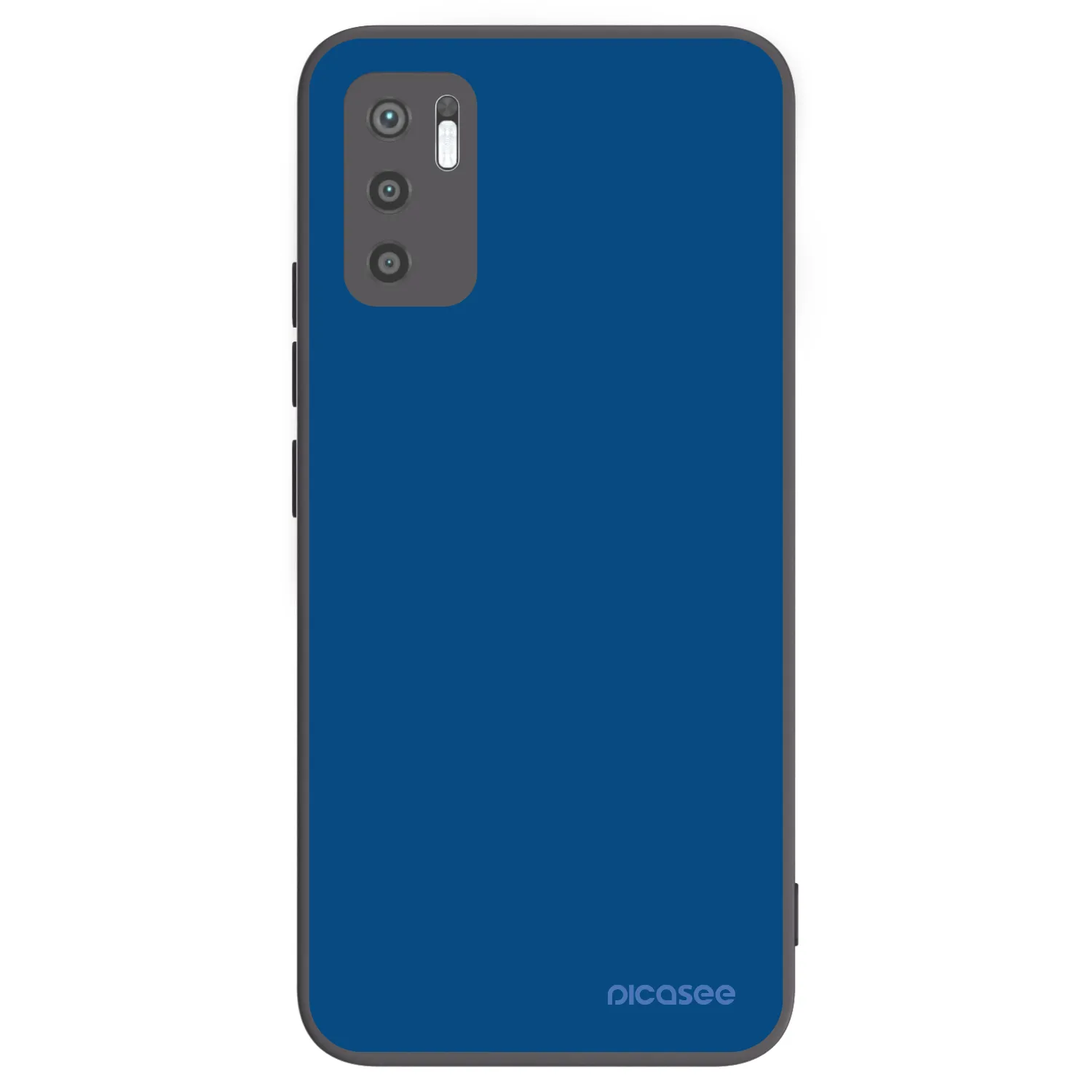 Picasee silikónový čierny obal pre Xiaomi Redmi Note 10 5G - Navy Blue