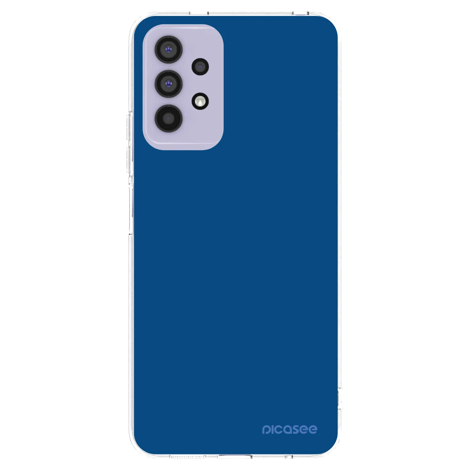 Picasee silikónový prehľadný obal pre Samsung Galaxy A32 4G SM-A325F - Navy Blue