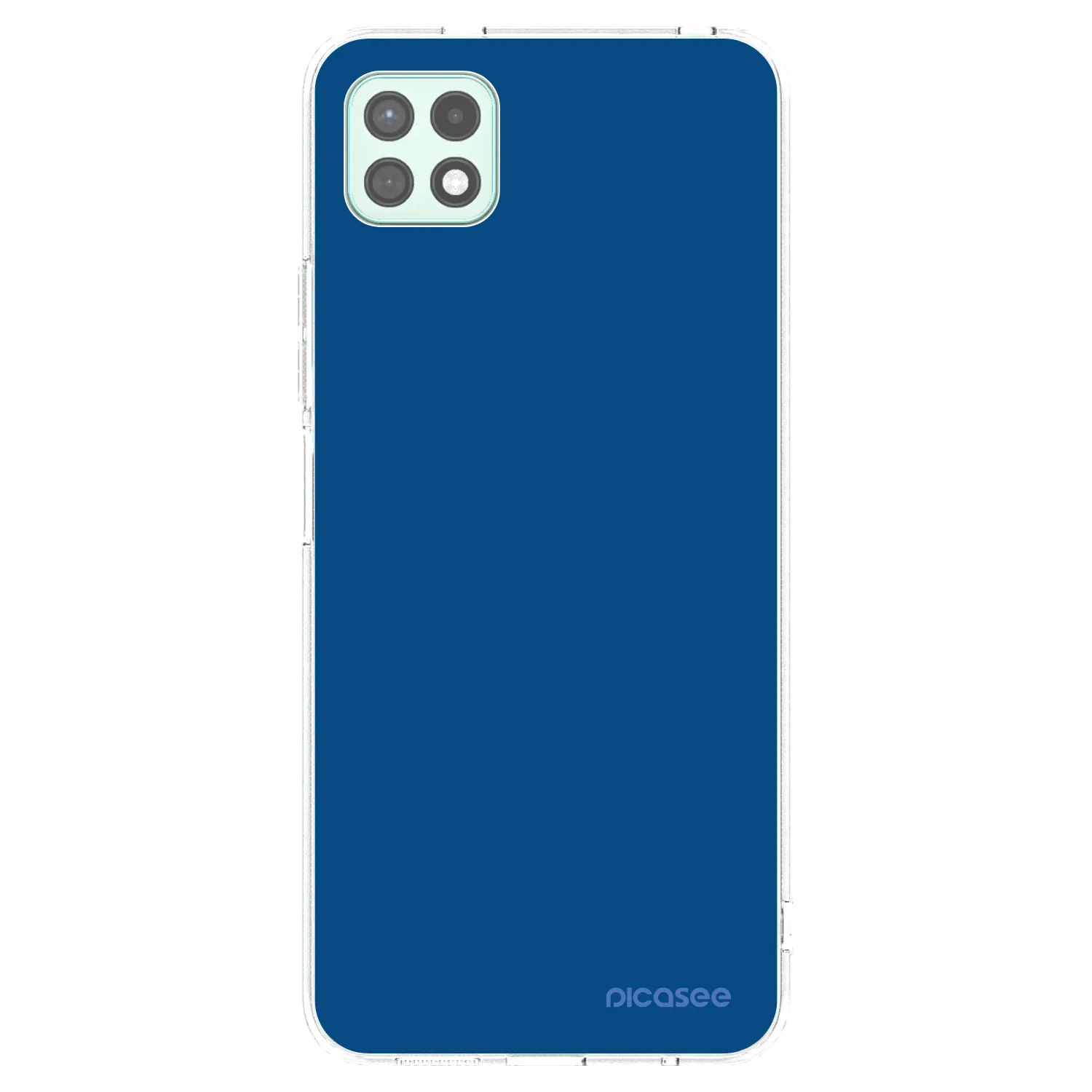 Picasee silikónový prehľadný obal pre Samsung Galaxy A22 A226B 5G - Navy Blue
