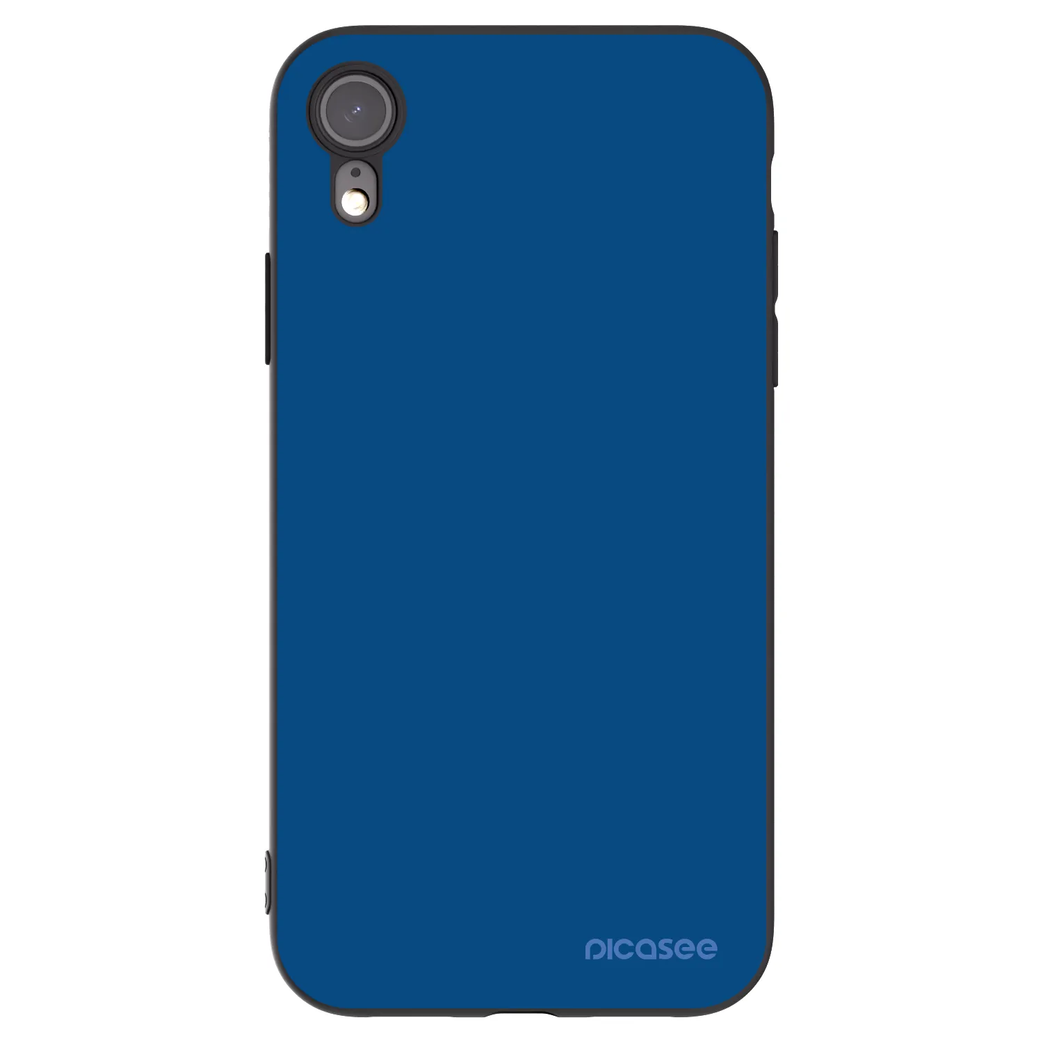 Picasee silikónový čierny obal pre Apple iPhone XR - Navy Blue