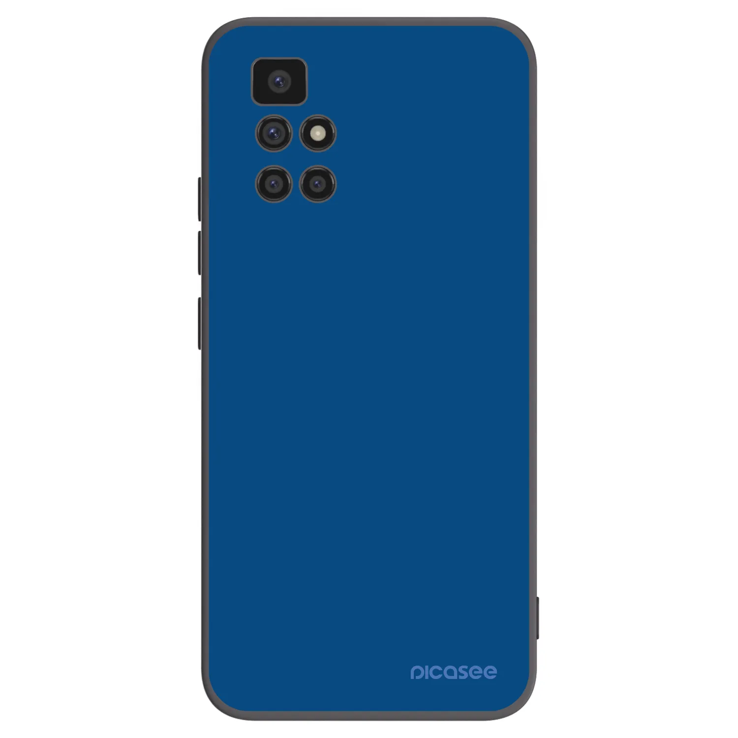 Picasee silikónový čierny obal pre Xiaomi Redmi 10 - Navy Blue