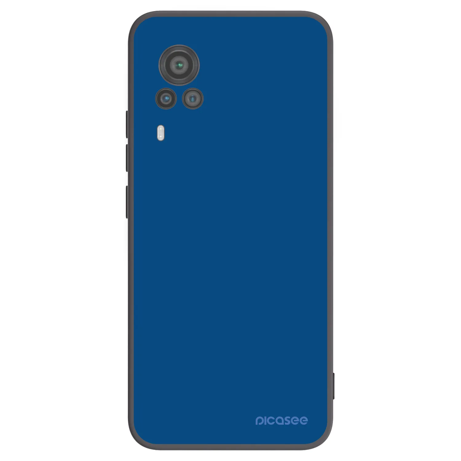 Picasee silikónový čierny obal pre Vivo X60 Pro 5G - Navy Blue