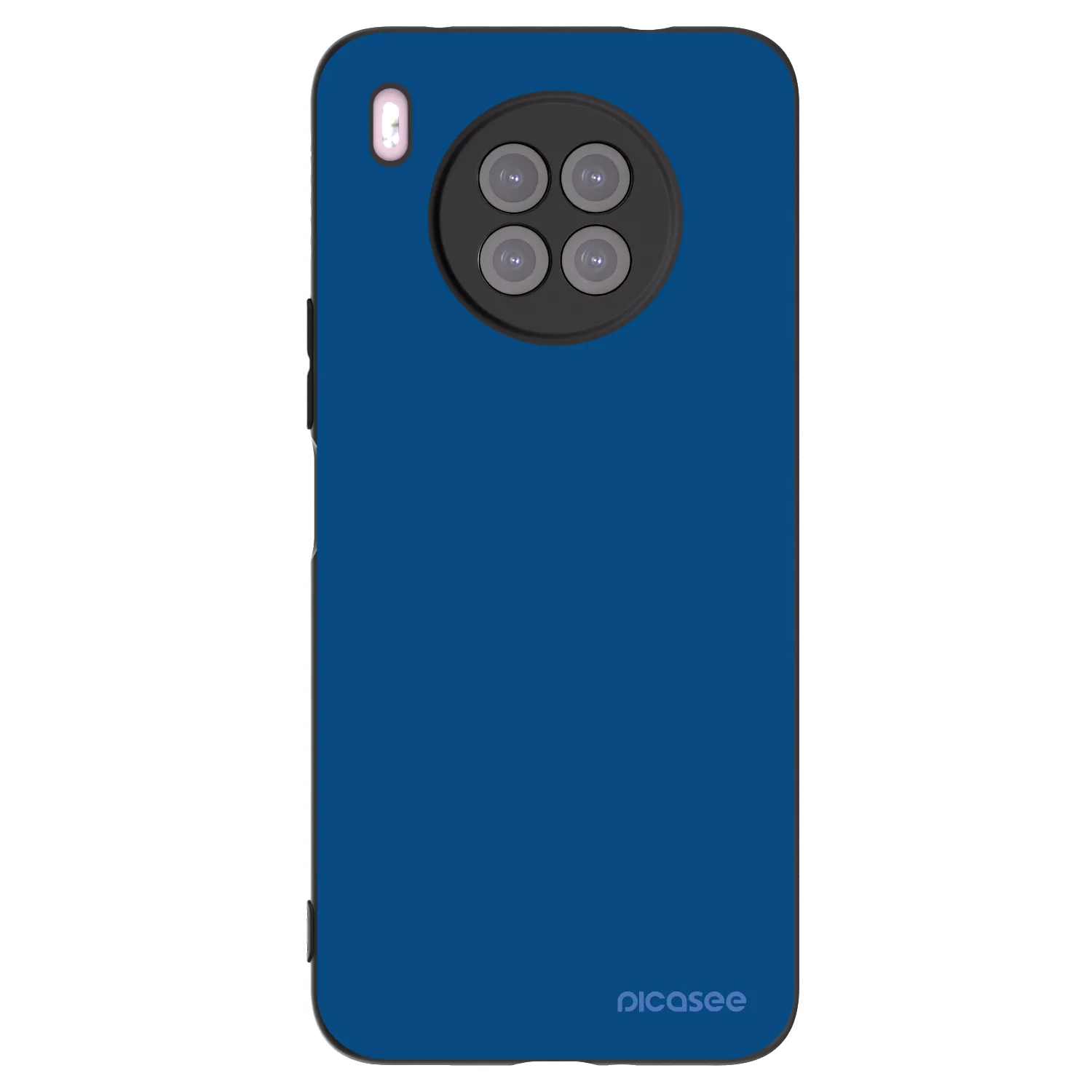 Picasee silikónový čierny obal pre Huawei Nova 8i - Navy Blue