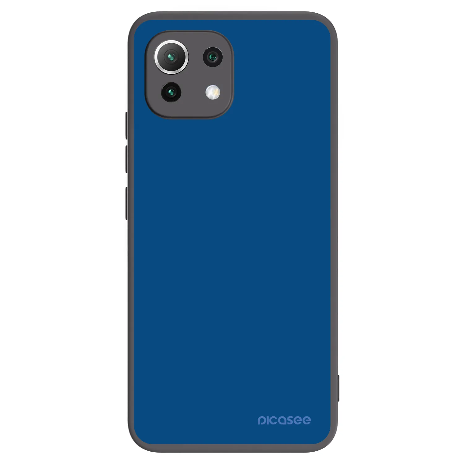 Picasee silikónový čierny obal pre Xiaomi 11 Lite 5G NE - Navy Blue