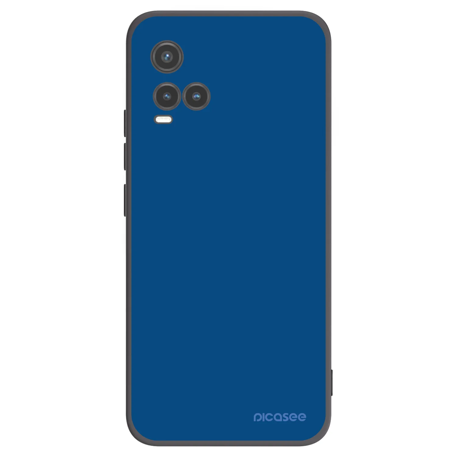 Picasee silikónový čierny obal pre Vivo Y33s - Navy Blue