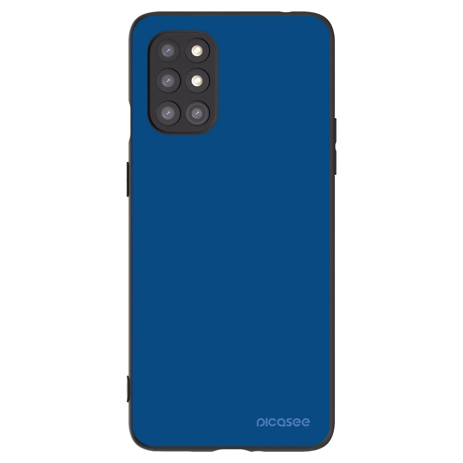 Picasee silikónový čierny obal pre OnePlus 8T - Navy Blue