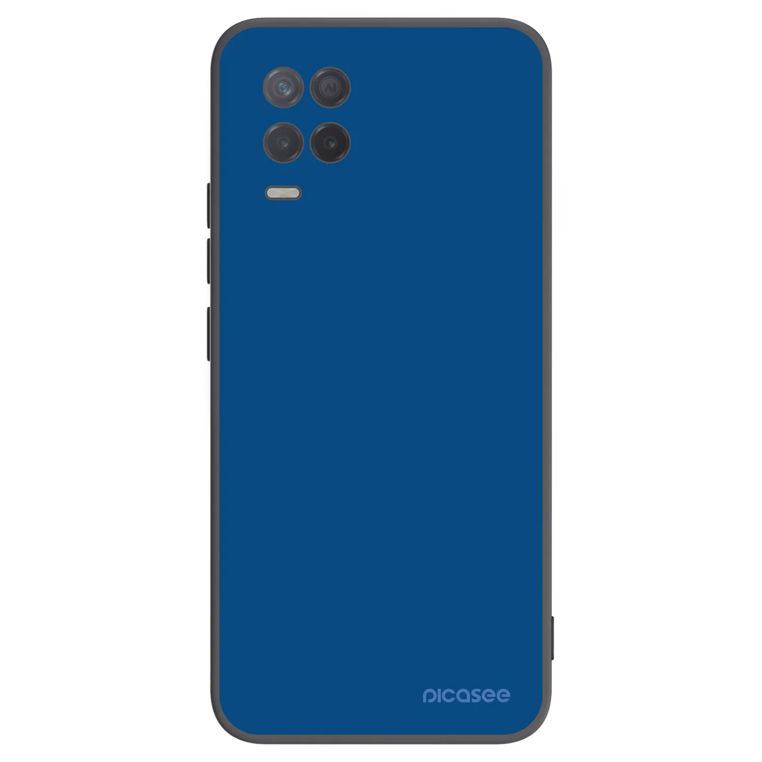 Picasee silikónový čierny obal pre Realme 8 5G - Navy Blue