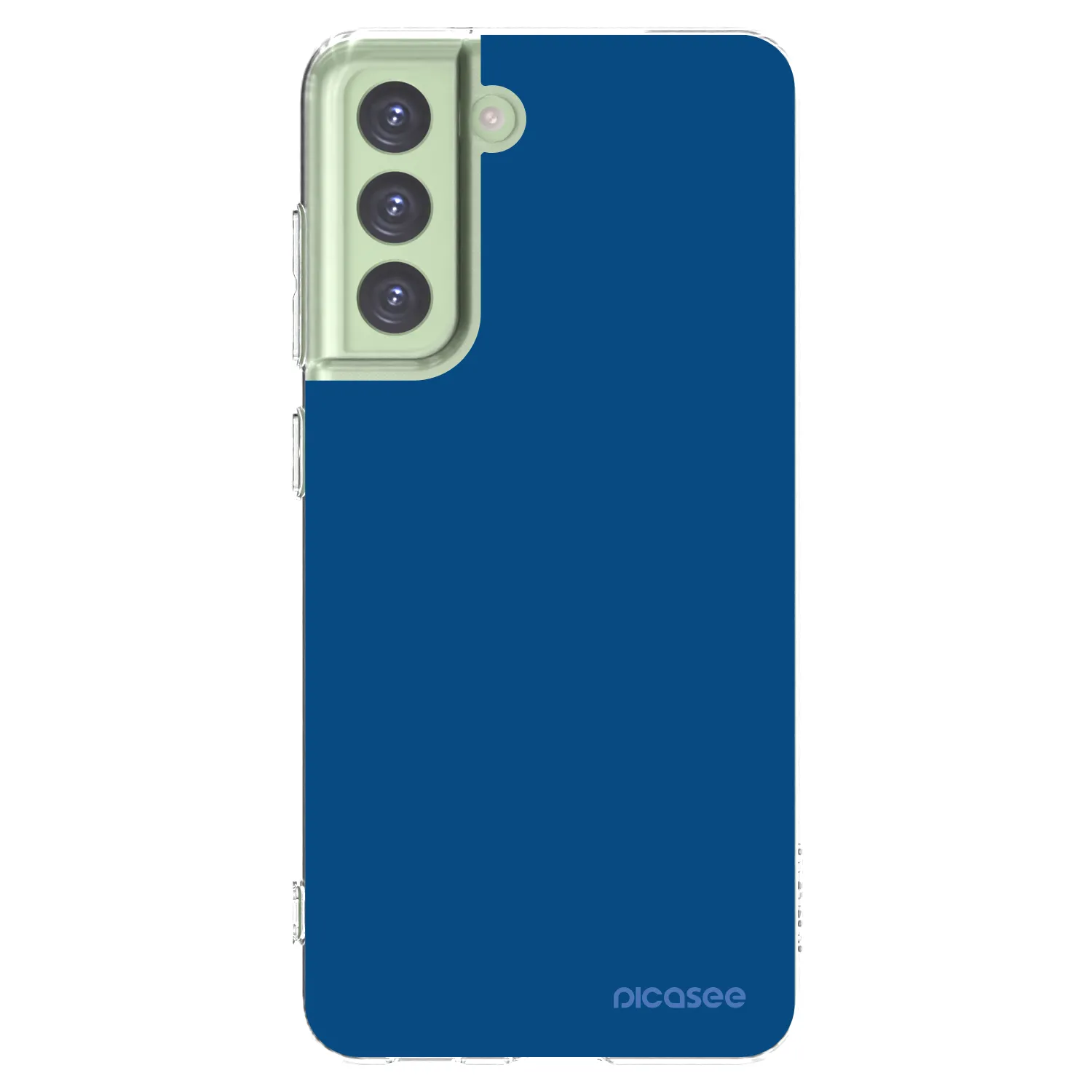 Picasee silikónový prehľadný obal pre Samsung Galaxy S21 FE 5G - Navy Blue