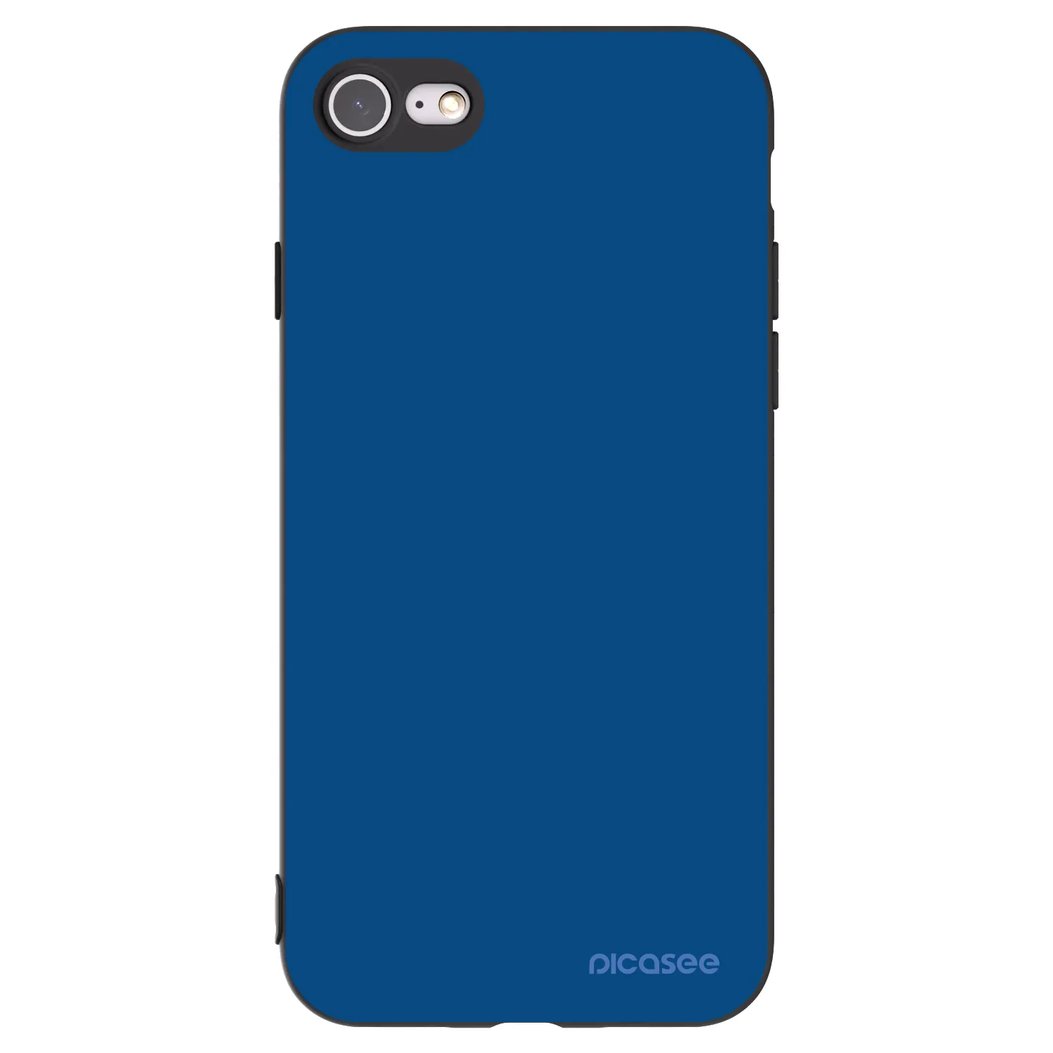 Picasee silikónový čierny obal pre Apple iPhone SE 2022 - Navy Blue