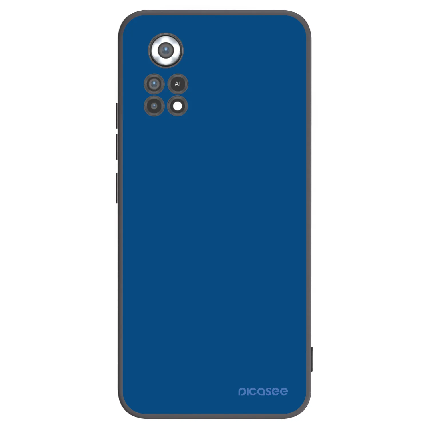 Picasee silikónový čierny obal pre Xiaomi Poco X4 Pro 5G - Navy Blue