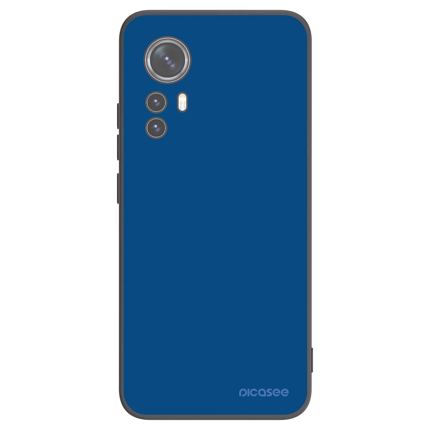 Picasee silikónový čierny obal pre Xiaomi 12X - Navy Blue