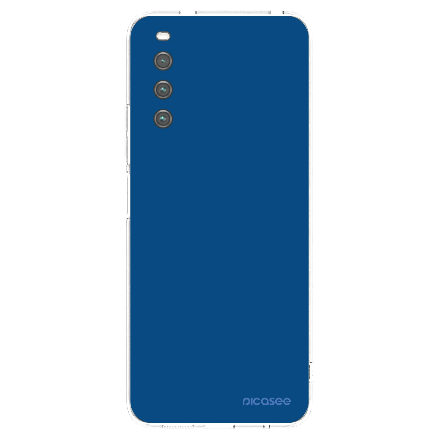 Picasee silikónový prehľadný obal pre Sony Xperia 10 IV 5G - Navy Blue