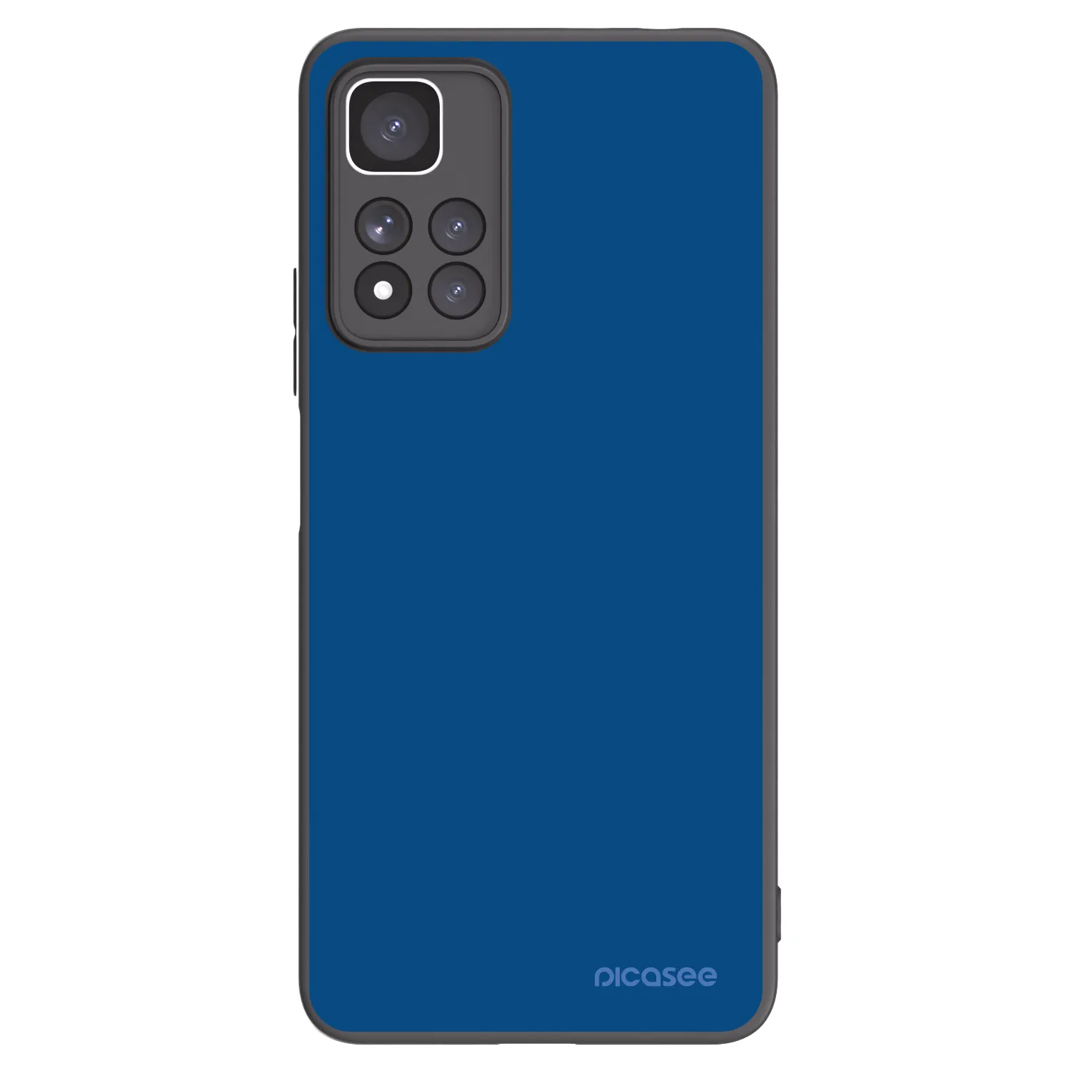 Picasee silikónový čierny obal pre Xiaomi Redmi Note 11 Pro+ 5G - Navy Blue