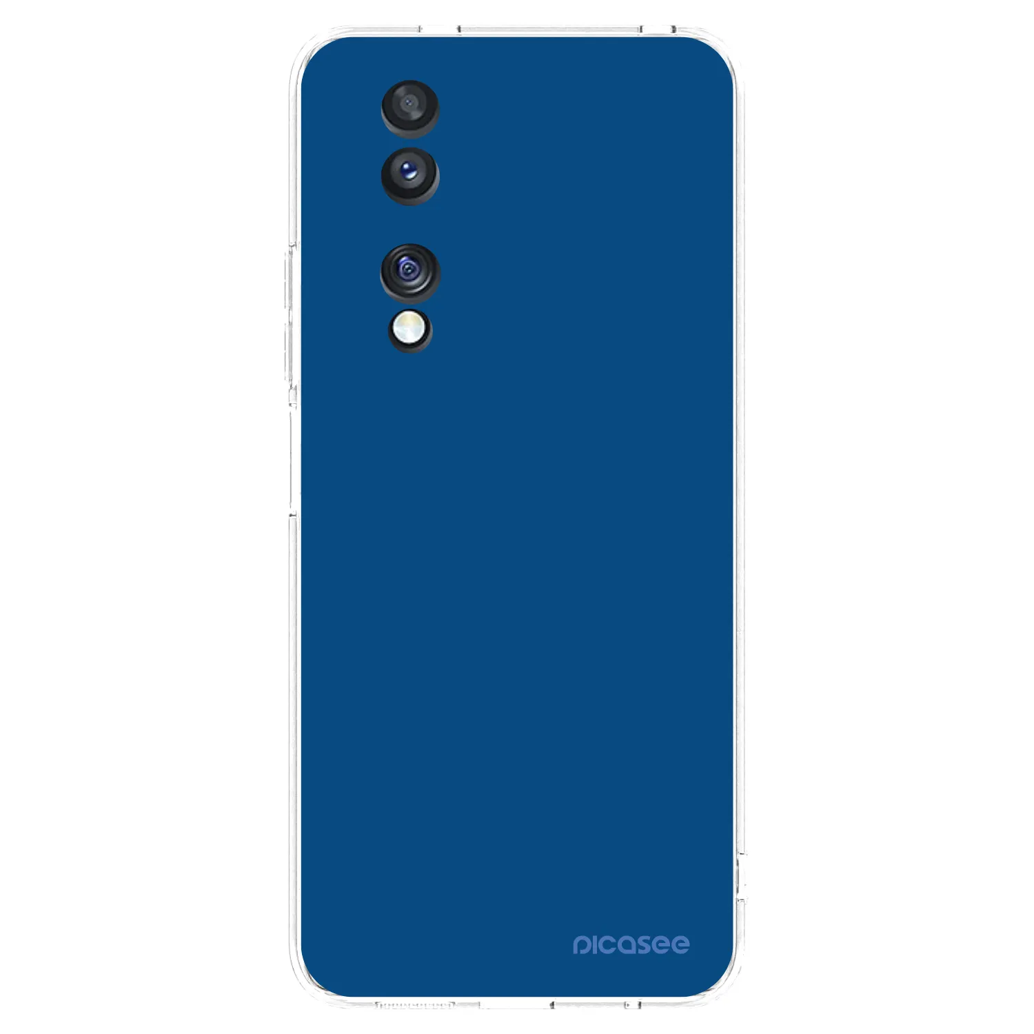 Picasee silikónový prehľadný obal pre Honor 70 - Navy Blue
