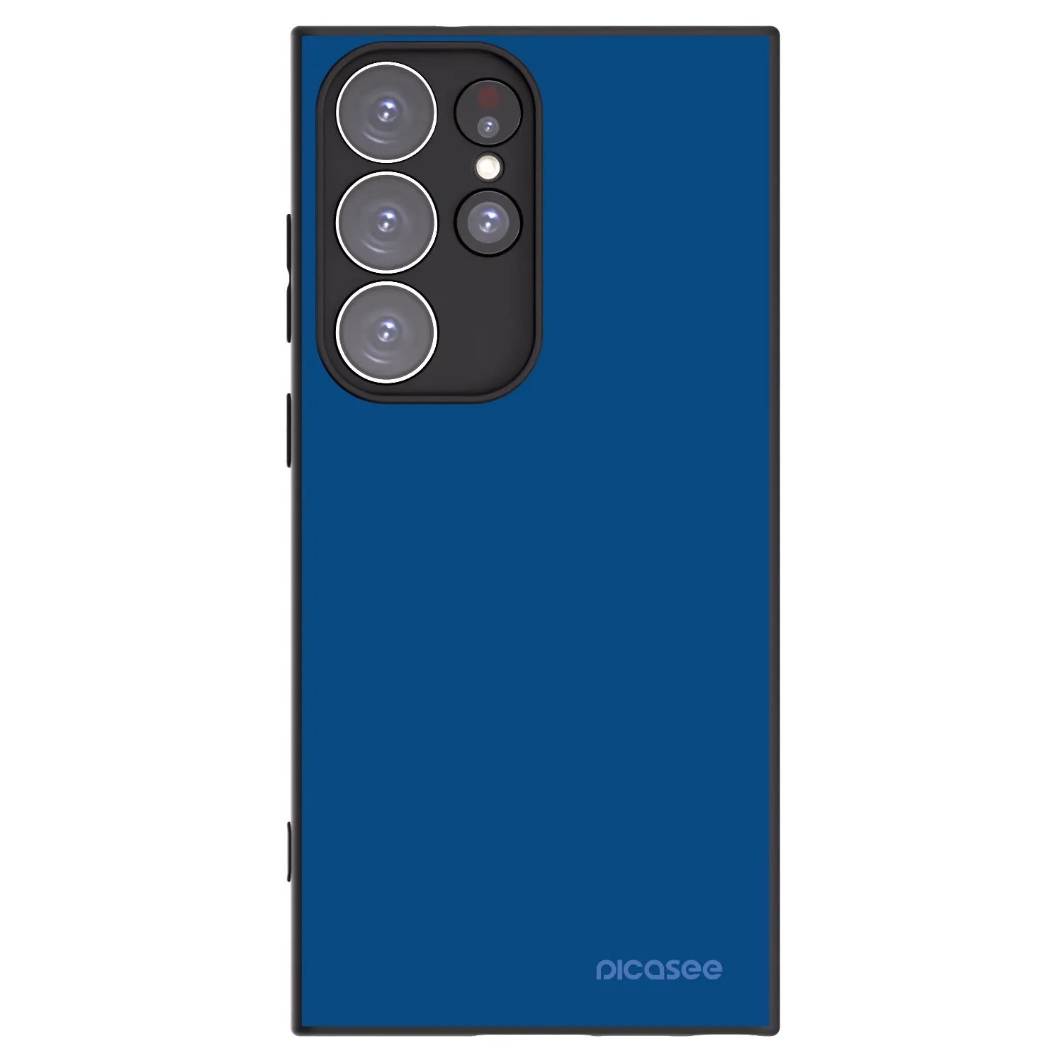 Picasee silikónový čierny obal pre Samsung Galaxy S23 Ultra 5G - Navy Blue