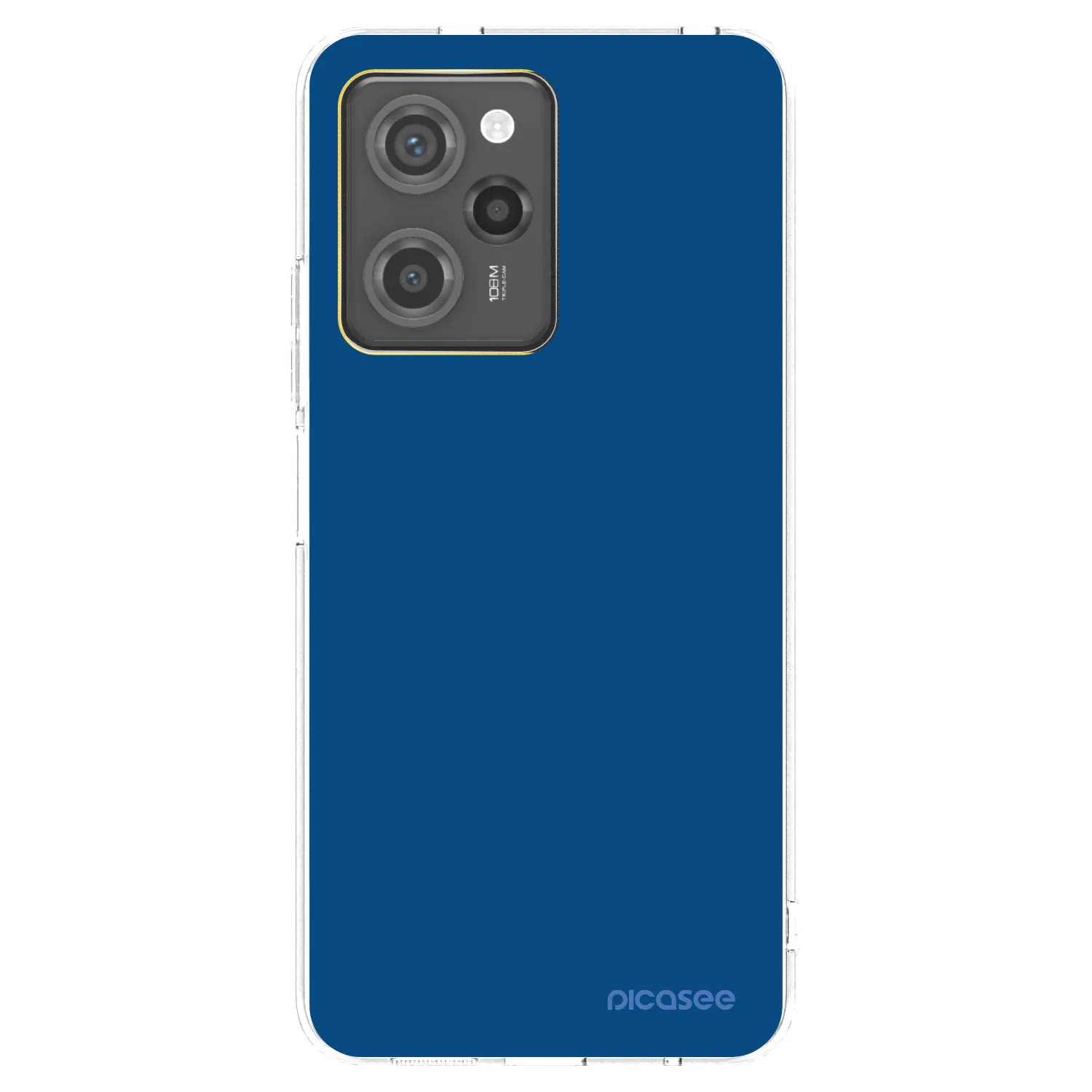 Picasee silikónový čierny obal pre Xiaomi Poco X5 Pro - Navy Blue