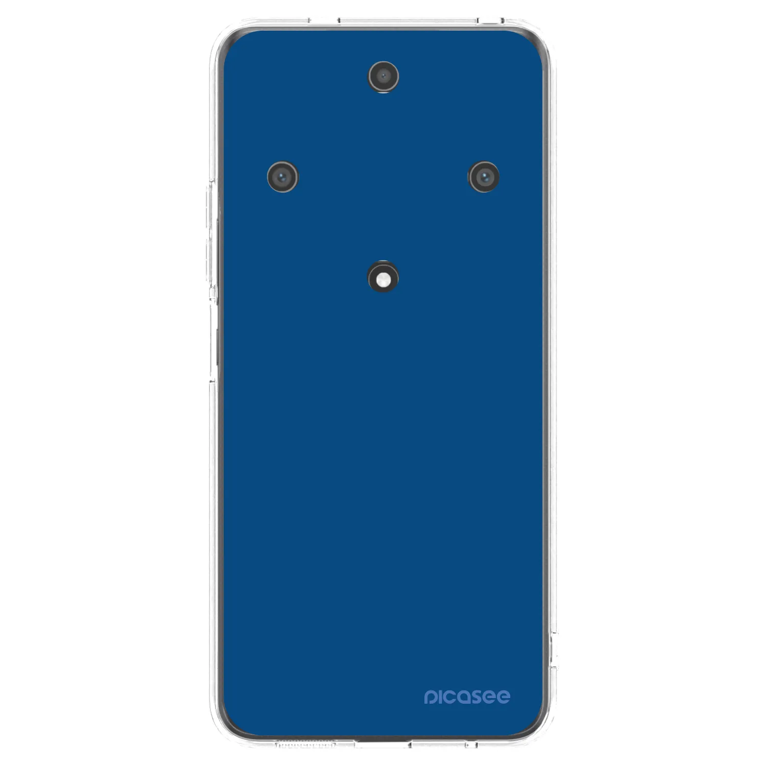 Picasee silikónový prehľadný obal pre Honor Magic5 Lite 5G - Navy Blue