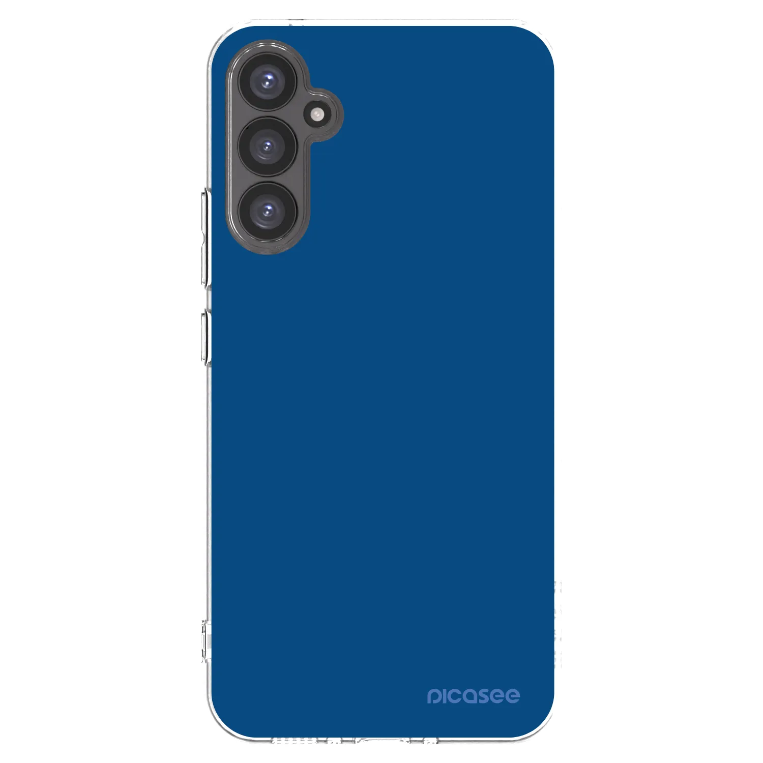 Picasee silikónový prehľadný obal pre Samsung Galaxy A34 5G A346B - Navy Blue
