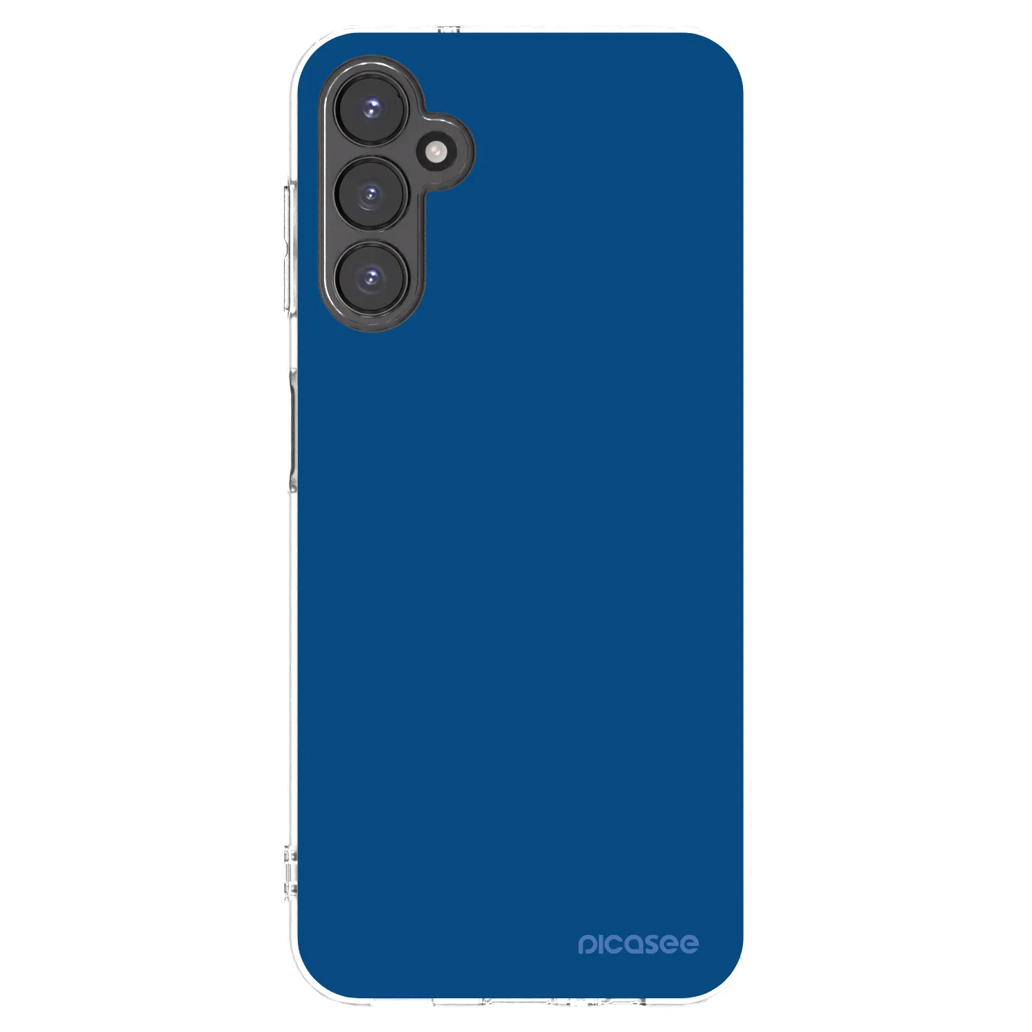Picasee silikónový prehľadný obal pre Samsung Galaxy A14 4G A145R - Navy Blue