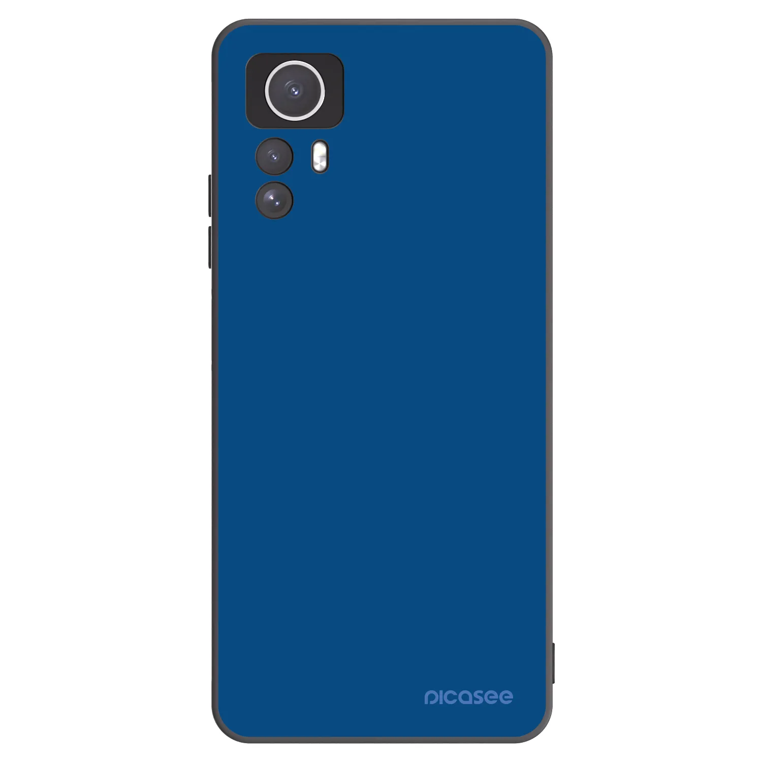 Picasee silikónový čierny obal pre Xiaomi Redmi Note 12S - Navy Blue
