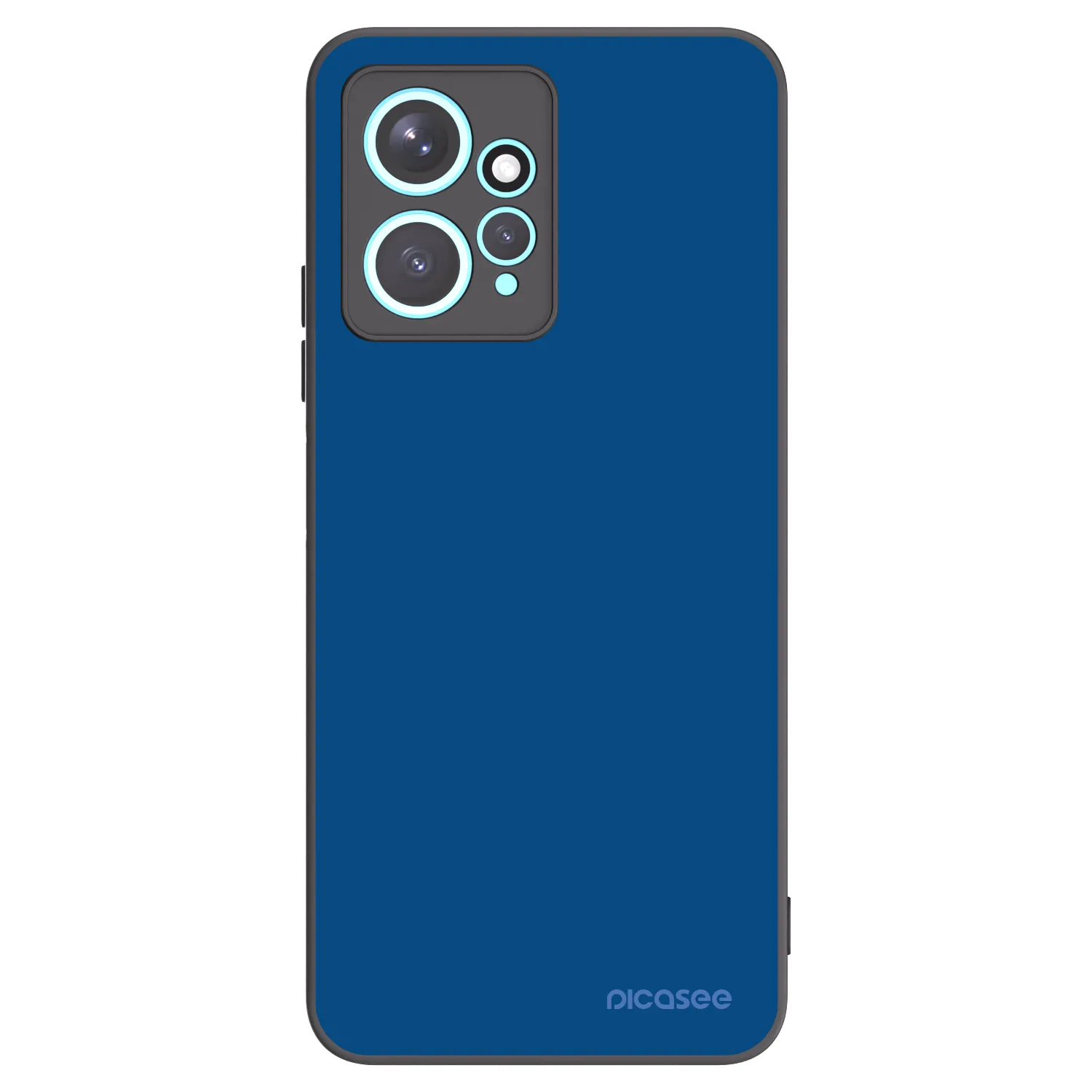 Picasee silikónový čierny obal pre Xiaomi Redmi Note 12 4G - Navy Blue