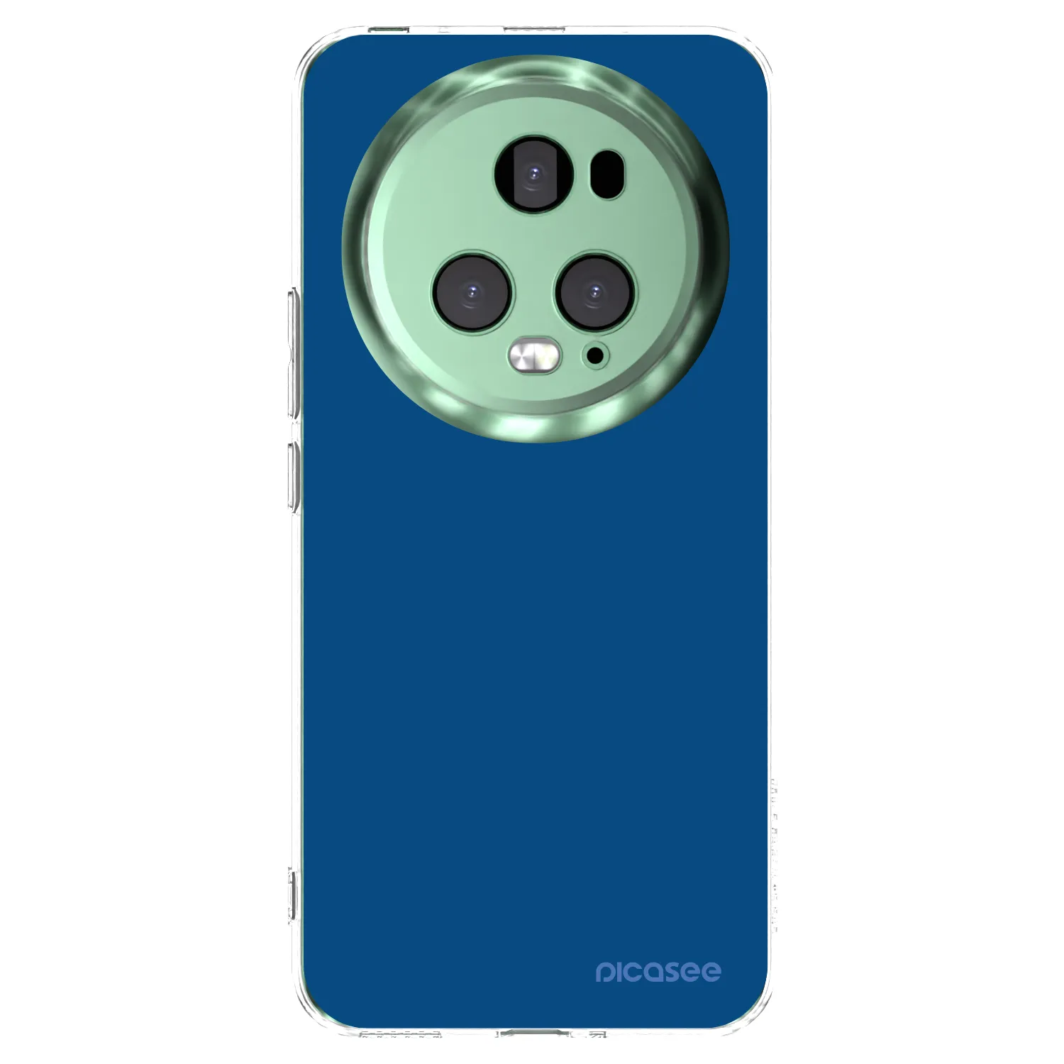 Picasee silikónový prehľadný obal pre Honor Magic5 Pro - Navy Blue