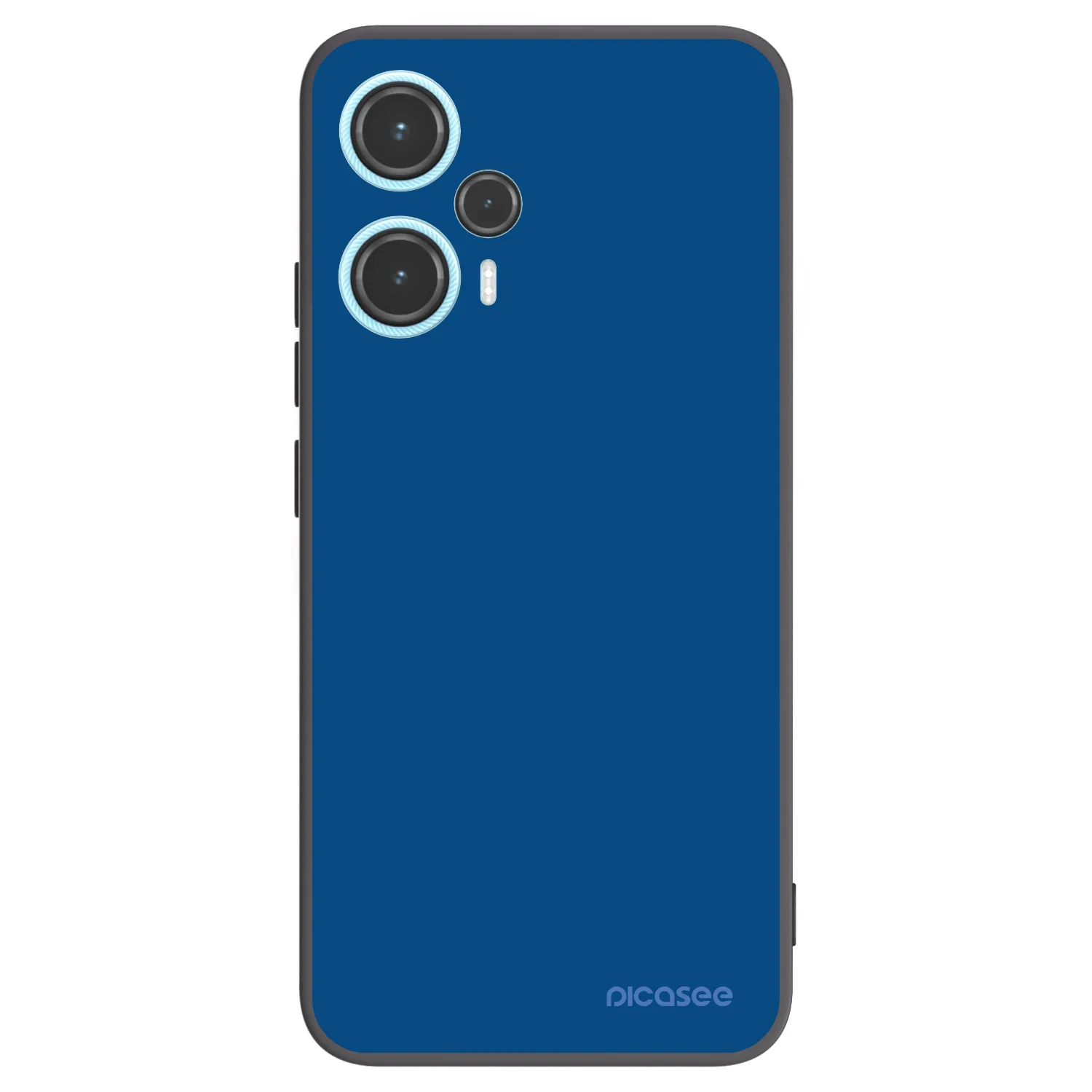 Picasee silikónový čierny obal pre Xiaomi Poco F5 - Navy Blue